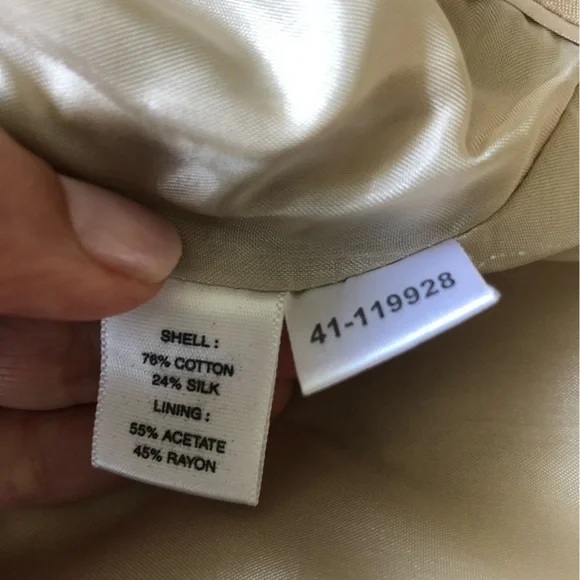 Ann Taylor Silk/Cotton Pants - Picture 12 of 13